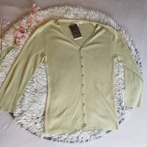 Merona  dill weed color sweater size M